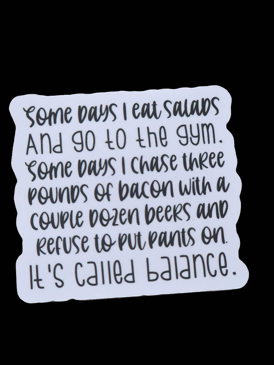 Funny Sarcastic Dieting Stickers