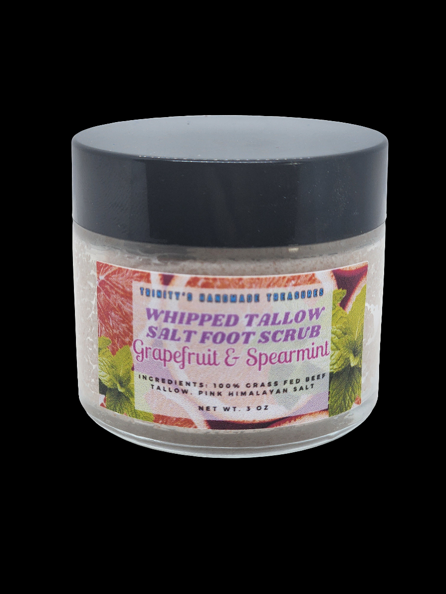 Tallow Salt Foot Scrub